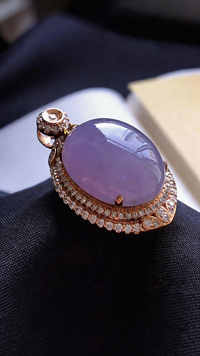 【半山紫韵】Lavender Jadeite Symphony Collection - Sacred Regal Elegance